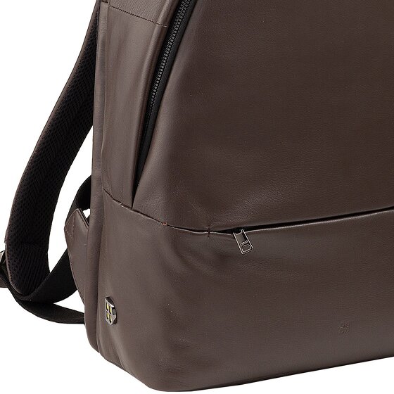 DuDu Casablanca Plecak Skórzany 40 cm Komora na laptopa