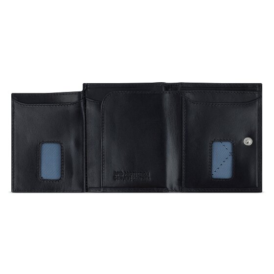 bugatti Secure Slim Portfel Ochrona RFID Skórzany 8 cm