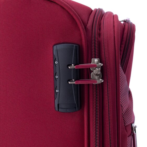 Gladiator 2000 4 kółka Walizka kabinowy 55 cm z plisą rozprężną