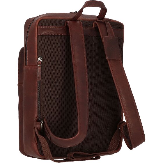 Burkely Antique Avery Plecak skórzany 44 cm Komora na laptopa