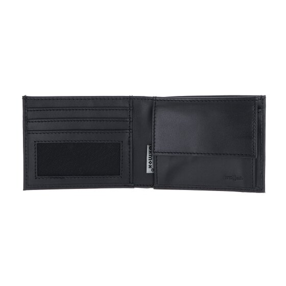 oxmox Leather Portfel Ochrona RFID Skóra 11 cm