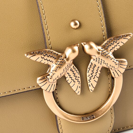 PINKO Love One Torba na ramię Skórzany 21 cm