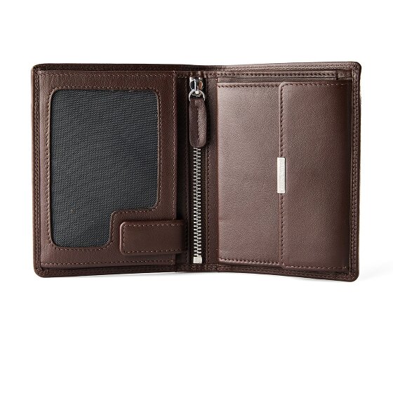 Braun Büffel Golf 3.0 Portfel Ochrona RFID Skórzany 9.5 cm