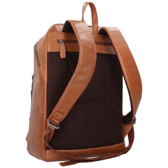 Plevier Rock Amaril Plecak biznesowy Skórzany 43 cm Komora na laptopa