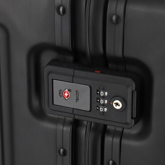 Travelite Next 4 kółka Walizka kabinowy 55 cm Komora na laptopa