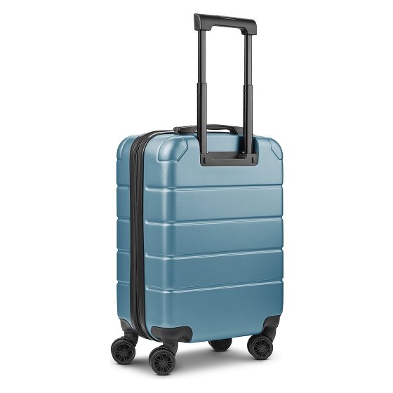 Police Dublin 4 kółka Walizka kabinowa S 54 cm Komora na laptopa z funkcją poszerzenia