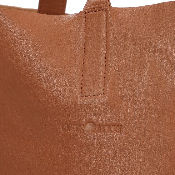 Greenburry Nappa Shopper Bag Skórzany 43 cm