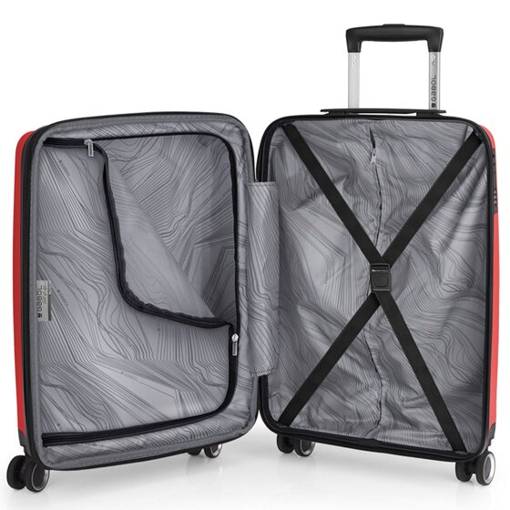 Gabol Kume 4 kółka Zestaw walizek 3-części z plisą rozprężną