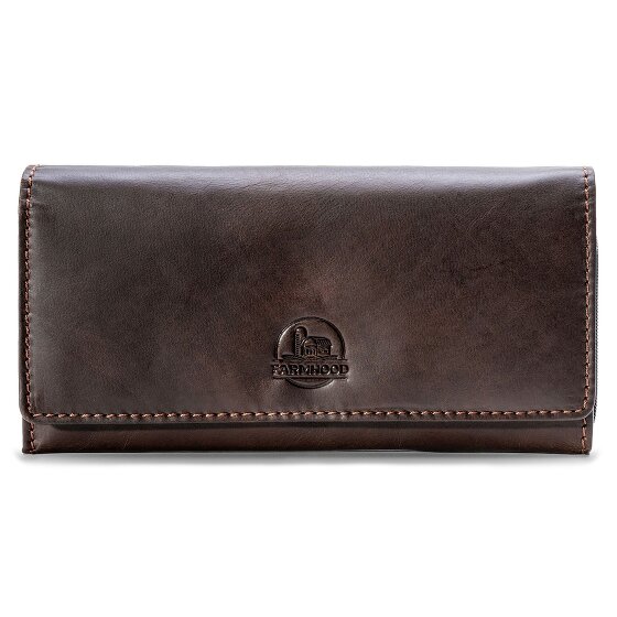 Farmhood Nashville Portfel Ochrona RFID Skórzany 19.5 cm