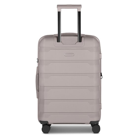 d&n South Dakota 4 kółka Walizka M 66 cm z plisą rozprężną