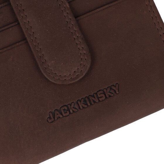 Jack Kinsky Aruba Portfel Ochrona RFID Skórzany 10 cm