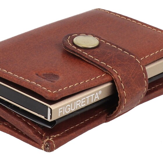 Greenburry Vintage Portfel Ochrona RFID Skórzany 10 cm