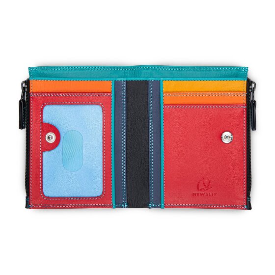 Mywalit Portfel Ochrona RFID Skórzany 9 cm