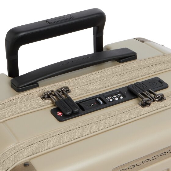 Piquadro PQ-Light 4 kółka Walizka kabinowa S 56 cm Komora na laptopa z funkcją poszerzenia