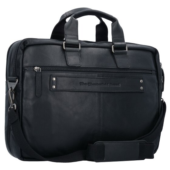 The Chesterfield Brand Wax Pull Up Teczka Skórzany 40 cm Komora na laptopa
