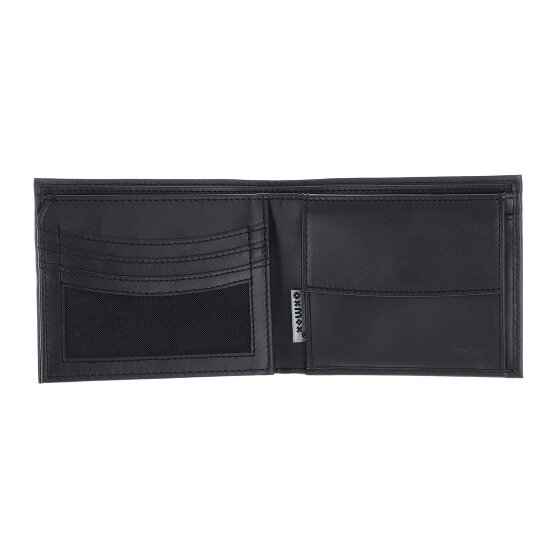 oxmox Leather Portfel Ochrona RFID Skóra 12 cm