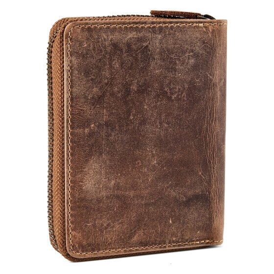 Greenburry Huntsman Portfel Ochrona RFID Skóra 10 cm