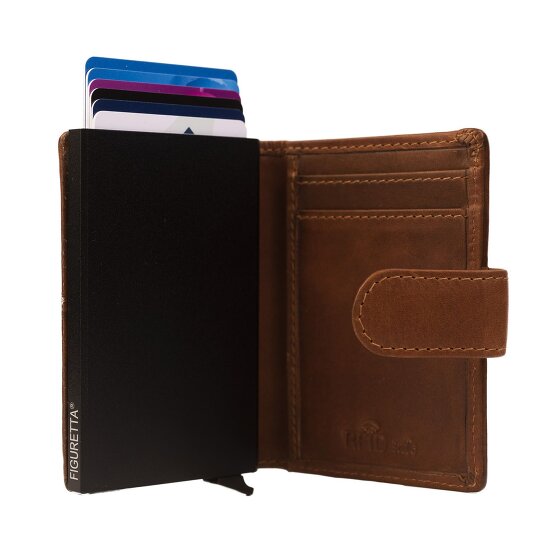 The Chesterfield Brand Loughton Etui na karty kredytowe Ochrona RFID Skórzany 7 cm