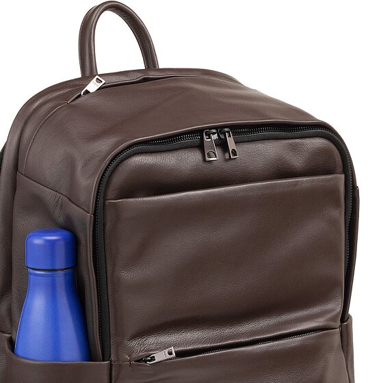 DuDu Sydney Plecak Skórzany 42 cm Komora na laptopa