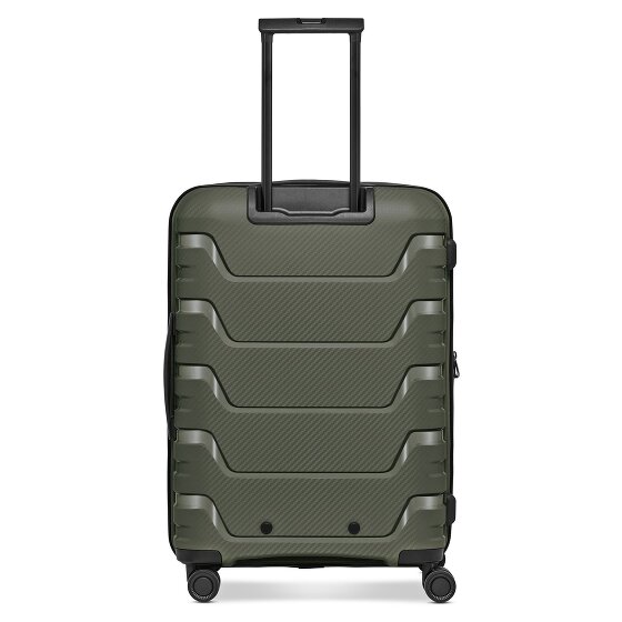 Smartbox Edition 01 4 kółka Zestaw walizek 3-części z plisą rozprężną