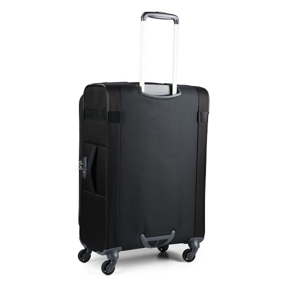 Samsonite Citybeat 4 kółka Walizka 66 cm z plisą rozprężną