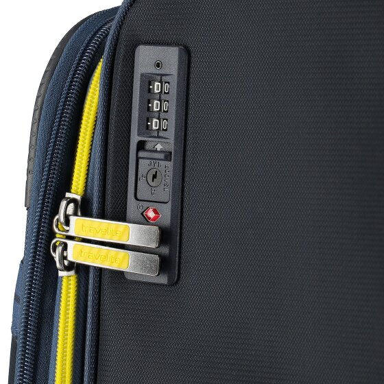 Travelite Color Craze 4 kółka Walizka M 66 cm z plisą rozprężną