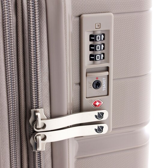 Gladiator 3800 4 kółka Walizka kabinowy 55 cm z plisą rozprężną