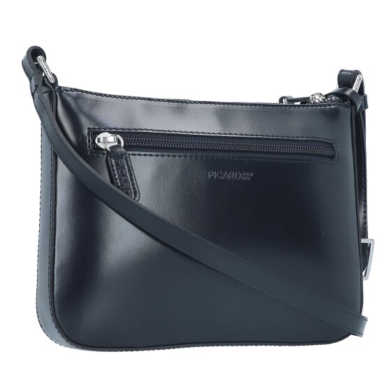 Picard Black Tie Black Tie Torba na ramię Skórzany 21 cm