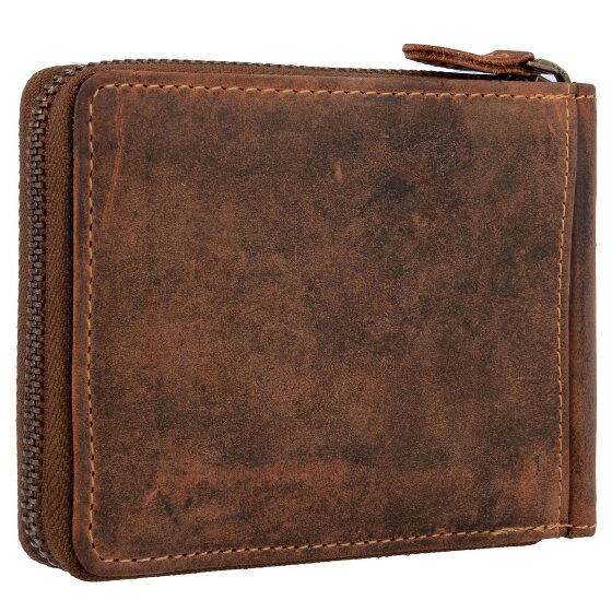 Greenburry Vintage portfel skórzany 13 cm