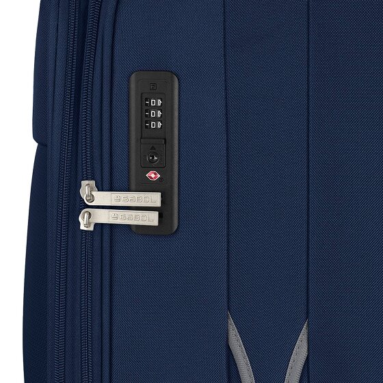 Gabol Zambia 4 kółka Zestaw walizek 3-części z plisą rozprężną