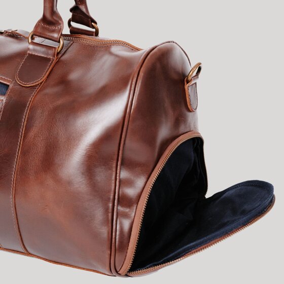 Buckle & Seam Collin Torba podróżna Weekender Skórzany 48 cm