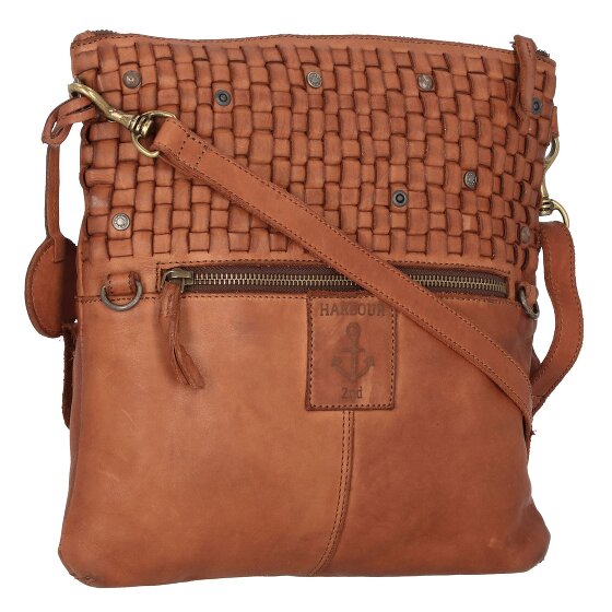 Harbour 2nd Miękka tkana filipińska torba na ramię ze skóry 30 cm