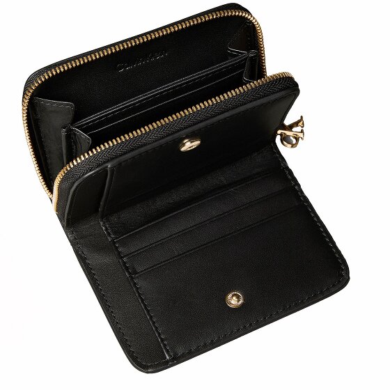 Calvin Klein CK Croc Portfel Skórzany 13 cm