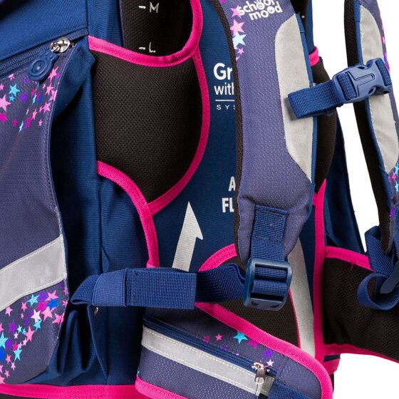 School-Mood Champion Maxx Pro Mila Zestaw tornistra 7-części