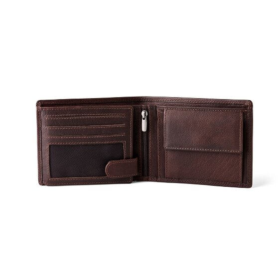 Jack Kinsky Porto 101 Portfel Ochrona RFID Skórzany 12.5 cm