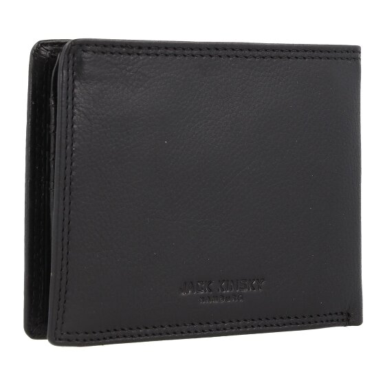 Jack Kinsky Montreal Portfel Ochrona RFID Skórzany 12 cm