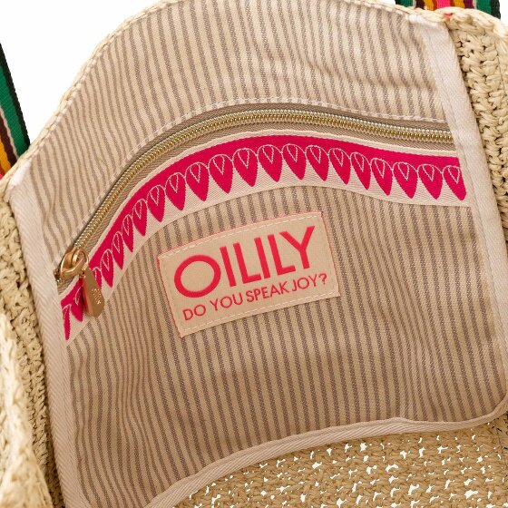 Oilily Straw Shopper Bag 49 cm