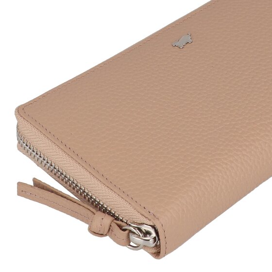 Braun Büffel Hanna Portfel Ochrona RFID Skórzany 18.5 cm