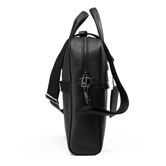 Boss Zair Teczka Skórzany 38 cm Komora na laptopa