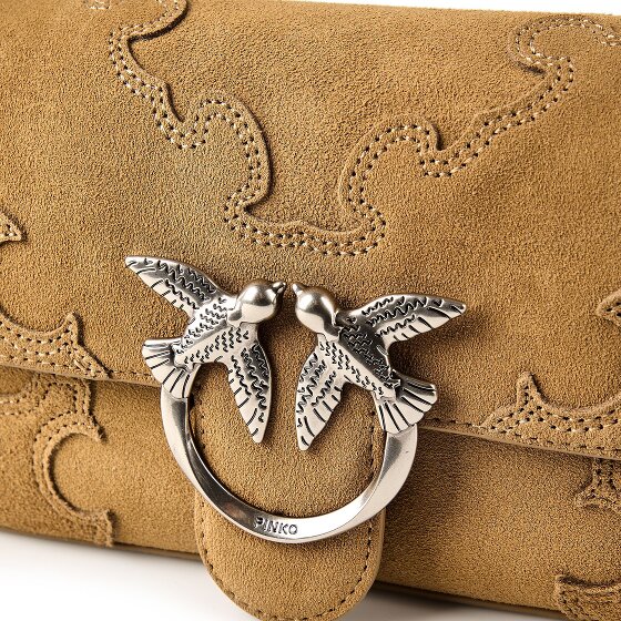 PINKO Love One Torba na ramię Skórzany 22 cm