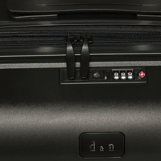 d&n Travel Line 4700 4 kółka Walizka 68 cm z plisą rozprężną