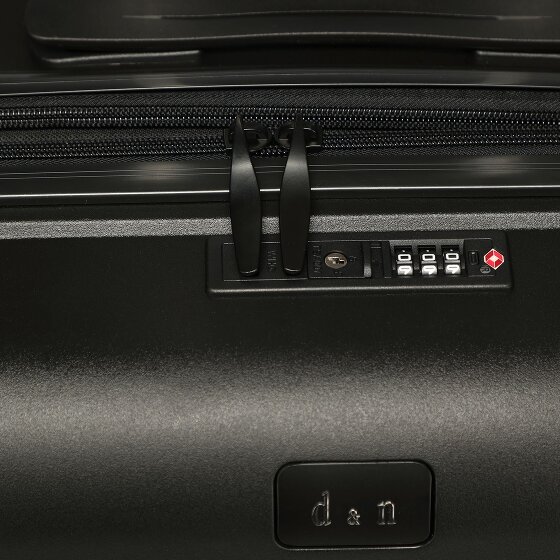 d&n Travel Line 4700 4 kółka Walizka 68 cm z plisą rozprężną