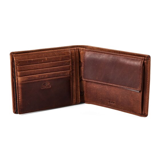 Joop! Cerratano Typhon Portfel Ochrona RFID Skórzany 12.5 cm