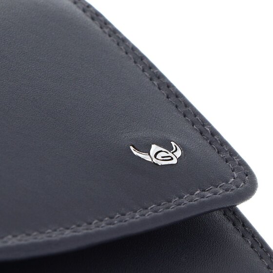 Golden Head Polo Portfel Ochrona RFID Skóra 17.5 cm