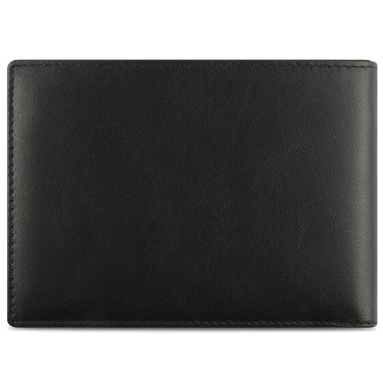 bugatti Super Slim Portfel Ochrona RFID Skórzany 12 cm