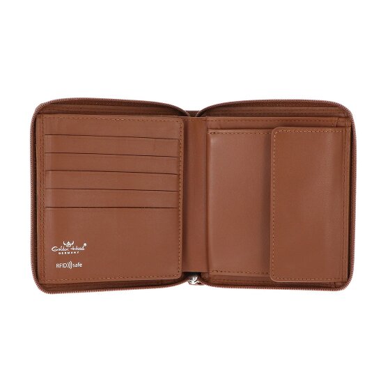 Golden Head Polo Wallet RFID Leather 10.5 cm