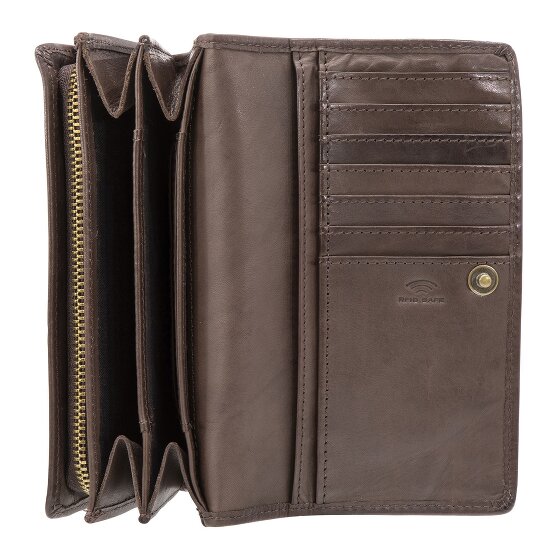 Maître Steinbach Dilara Portfel Ochrona RFID Skórzany 16 cm