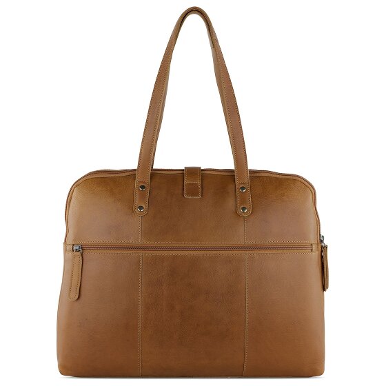 Klondike 1896 Gold Charles Teczka Skórzany 37 cm Komora na laptopa