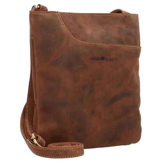 Greenburry Vintage Torba na ramię skórzana 23 cm