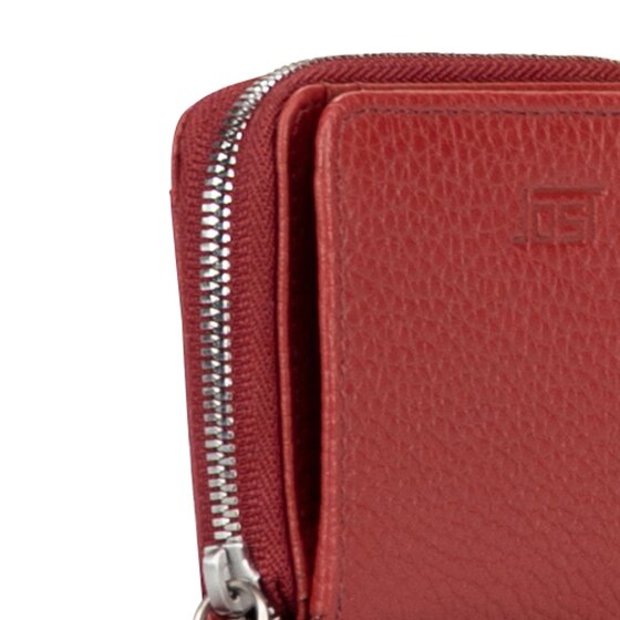 Jost Vika Portfel Ochrona RFID Skórzany 7.5 cm